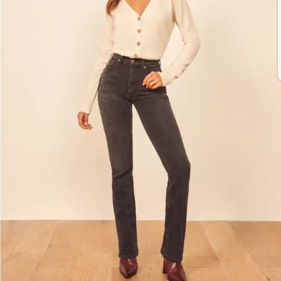 Reformation Peyton High Rise Bootcut 